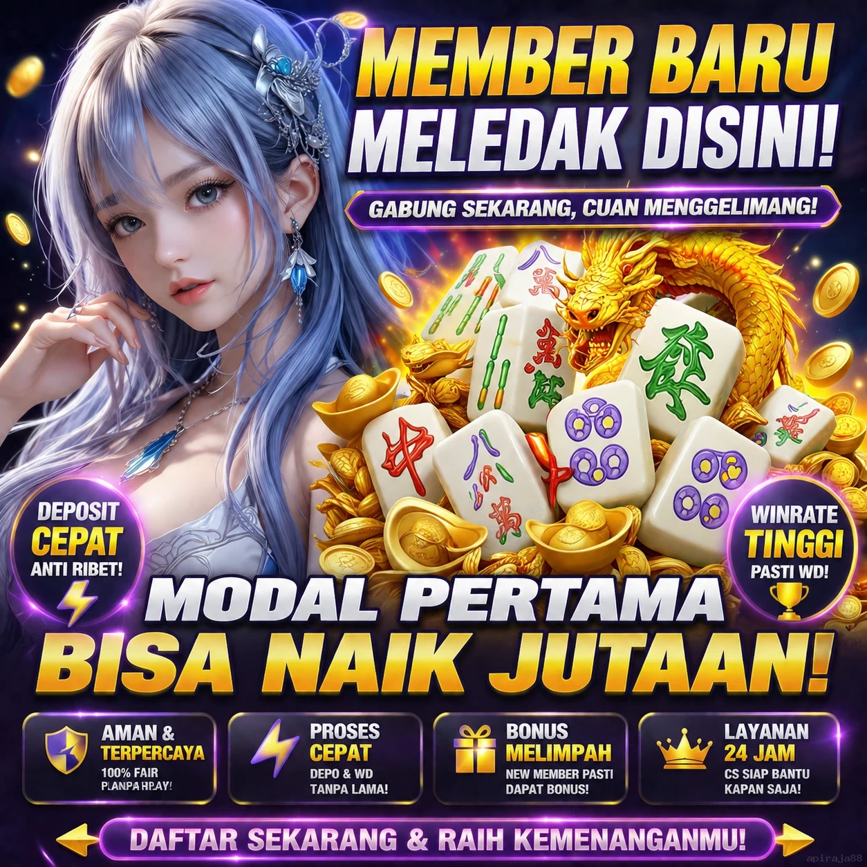 Login apiraja88 Sekarang Fitur Melimpah